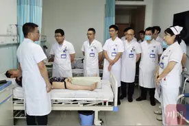 资阳市中医医院的查房新模式帮助病人加速康复图片