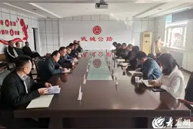 德州市推进保障办公室组织召开G240改建工程督导推进座谈会图片
