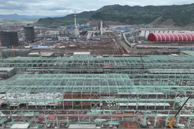 六千余工人奋战“新达钢”，首座焦炉计划5月点火图片