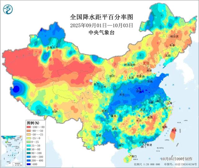 未来10天北方部分地区降雨偏多