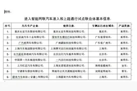 首批9家车企获得准入和上路试点资格，L3级自动驾驶快来了图片