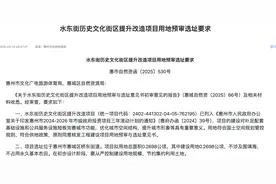 2698平方米，惠州水东街历史文化街区改造用地预审通过图片