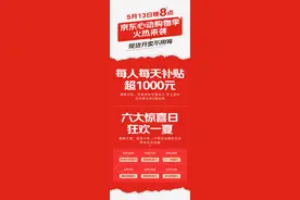 京东心动购物季5月13日晚8点开启 六大惊喜日时间表出炉图片