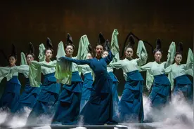 连演3场，舞剧《只此青绿》登台惠州文化艺术中心图片