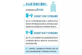 “上门取件”“行李送达”  长沙南坐高铁告别“行李烦恼”图片