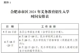 合肥中小学入学招生政策有变  今年市区将建立招生预警机制图片