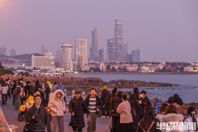冬日里的琴屿路火了！