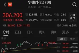 海量财经丨宁德时代港股上市首日涨超16% 业绩承压剑指海外图片