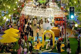 光影交错、味蕾环游，一起来世博前滩商圈逛逛吧图片