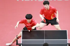 （杭州亚运会）乒乓球——男子双打：樊振东/王楚钦晋级决赛图片