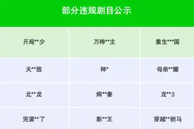 存在不良导向价值观内容等行为，微信下架部分违规微短剧剧目图片