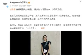 国产包袋品牌Songmont不想只在董洁直播间里火图片