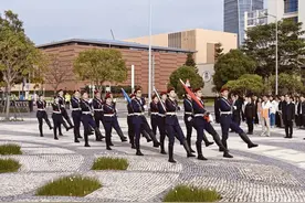 澳门回归祖国25周年｜“我是国旗手”，澳门学子的自豪图片