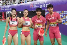 中国队获得东京世锦赛男女4×400米混合接力门票，莫家蝶：表现完全超预期！图片