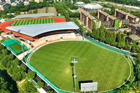 杭州亚运会板球场馆进入赛前维护期 首次参加亚运会的他们成夺冠热门图片