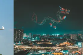 突破一万架、超过一万家、迈向万亿级——“领飞”低空赛道 中国无人机产业整链崛起｜产业链之光图片