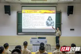 长沙航院：讲好红色故事 厚植定向培养军士爱国情怀图片