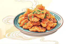 一盘锅包肉  与城一起火（神州看点·一方水土一方味）图片