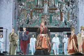 张艺兴主演！音乐话剧《受到召唤·敦煌》在京首演图片