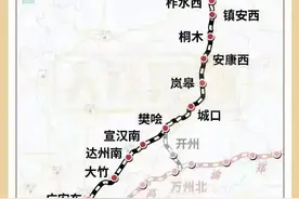 重庆⇌西安将只需2.5小时！西渝高铁康渝段建设迎来新进展图片