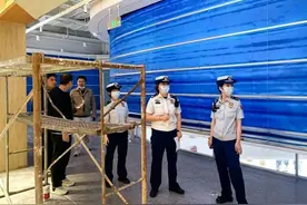 砂之船（银川）奥莱开业在即 银川消防深开展消防技术服务指导图片