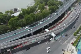 济南顺河高架新匝道，正式通车了图片