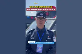 “网红”警犬福仔亮相潍坊风筝节 天赋出众不输高个儿队友图片