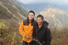 婚期将至，时隔一年多，泸定地震“泄洪英雄”甘宇重返猛虎岗图片