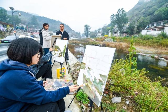 快看！石家庄这家4A级景区，如今成了艺术家的新画布！