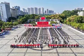 优秀！济南工程职业技术学院国旗护卫队获佳绩图片