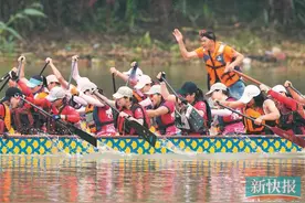 传统龙标准龙竞渡 龙船饭宴千人同欢 第六届海珠湿地龙船景开幕，连办三天邀你体验“三千”盛景图片