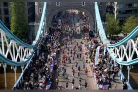 （体育）马拉松——2025伦敦马拉松赛况(2)图片