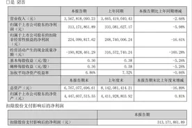 三全食品2025半年报披露：经营下滑，多因素致业绩承压​图片