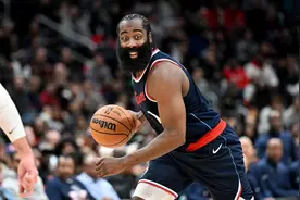 NBA｜哈登打疯了！三节43分率队大胜奇才 快船生涯再添新纪录图片