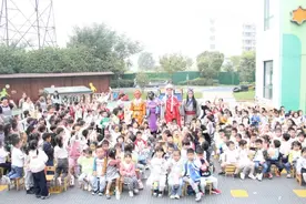 “孙悟空”来幼儿园了？杭州这群孩童近距离体验非遗文化图片