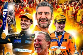 2024赛季F1在阿布扎比收官，法拉利双车登台、迈凯伦时隔26年重夺车队总冠军图片