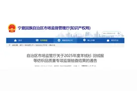 宁夏市场监管厅发布2025年度羊绒衫、羽绒服等纺织品质量专项监督抽查结果图片