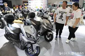 通勤代步短途游，齐鲁车展近百款摩托车供你选择图片