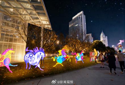 豫园灯会五大灯区免费开放