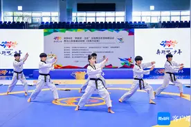 2024全国青少年体育跆拳道巡回赛（华南大区赛）海口开幕图片