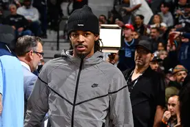 莫兰特本赛季已缺席18场 失去奖项评选资格图片