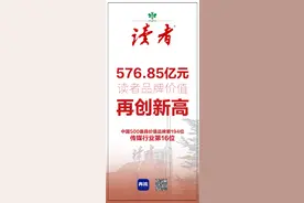 576.85亿元，“读者”品牌价值再创新高！图片