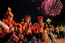 新华全媒+丨云南楚雄：欢庆彝族火把节图片