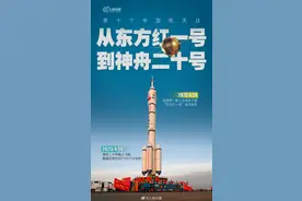 1970—2025，神二十发射遇上“东方红一号”发射55周年图片