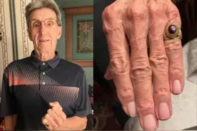 加拿大83岁老人在生日前一天收到丢失47年的戒指图片