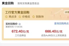 卖掉50克投资金条，净赚8000多元图片