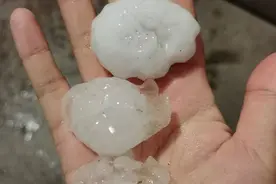 北京迎来强对流天气：有冰雹如鸡蛋大小  可能造成雹灾图片