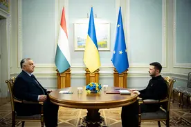 匈牙利总理俄乌冲突后首访乌克兰，“讨论和平可能性”图片