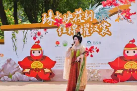 珠水映花朝，红棉耀汉裳！珠江公园开了个“百花生日”派对图片