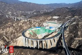 北京正西方向唯一的高速公路大通道！京蔚高速公路全线通车图片